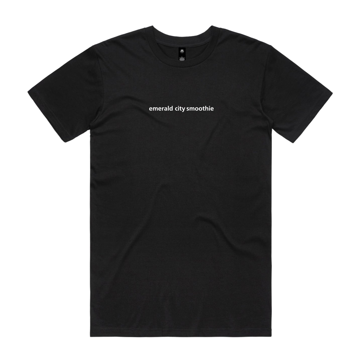 ecs classic tee - black (boxy fit)