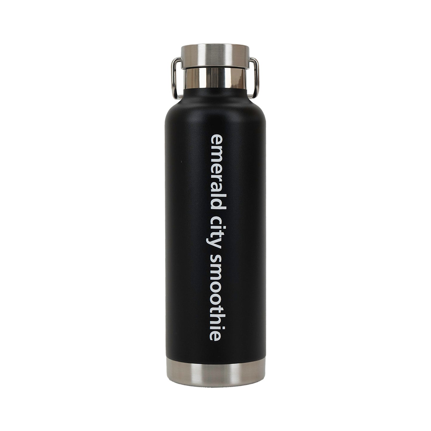 ecs max hydration water bottle - black & white
