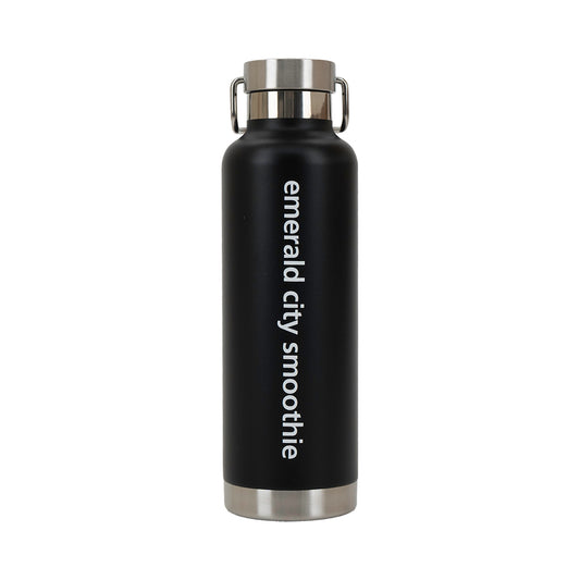 ecs max hydration water bottle - black & white