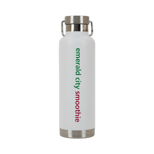 ecs max hydration water bottle - white